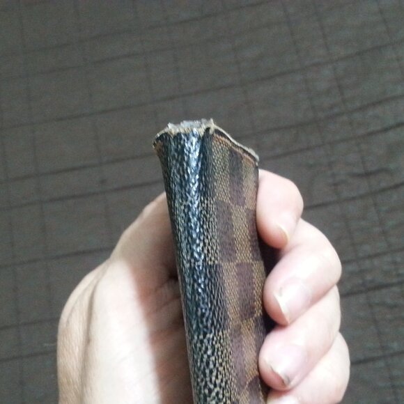 Vintage LV Louis Vuitton Damier Ebeine Leather Key Holder Case Unisex Men's - Picture 11 of 16